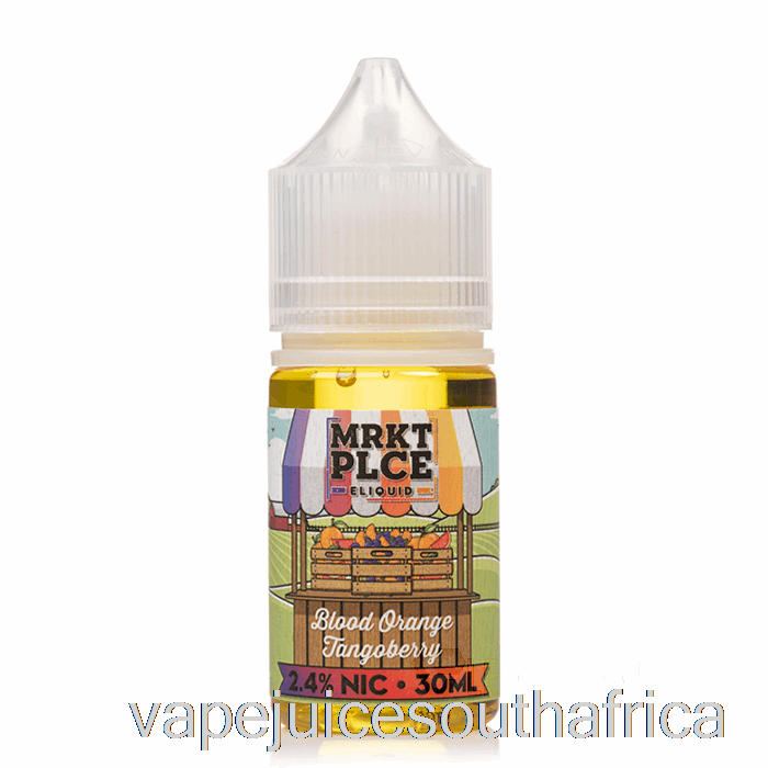 Vape Juice South Africa Blood Orange Tangoberry - Mrkt Salts - 30Ml 48Mg